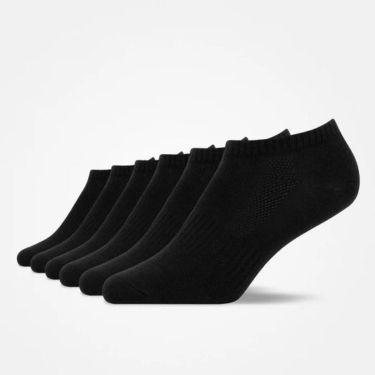 ⚫ 12 Пара Црни Ниски Чорапи
